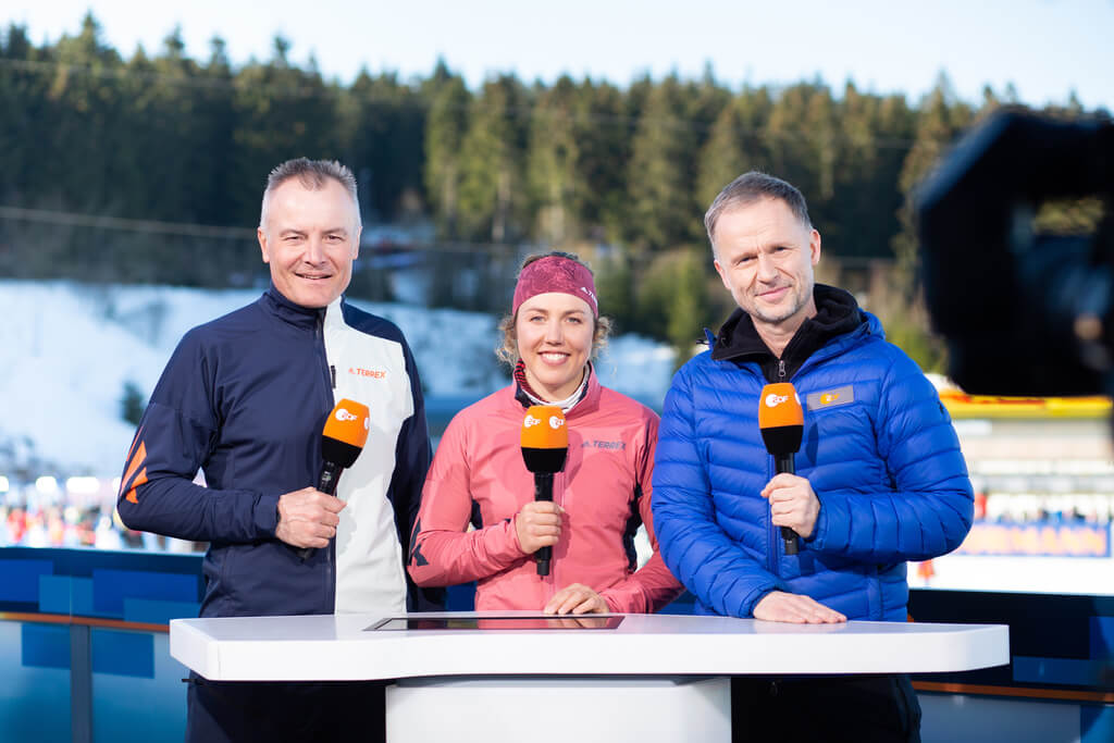 tv expertin laura dahlmeier biathlon